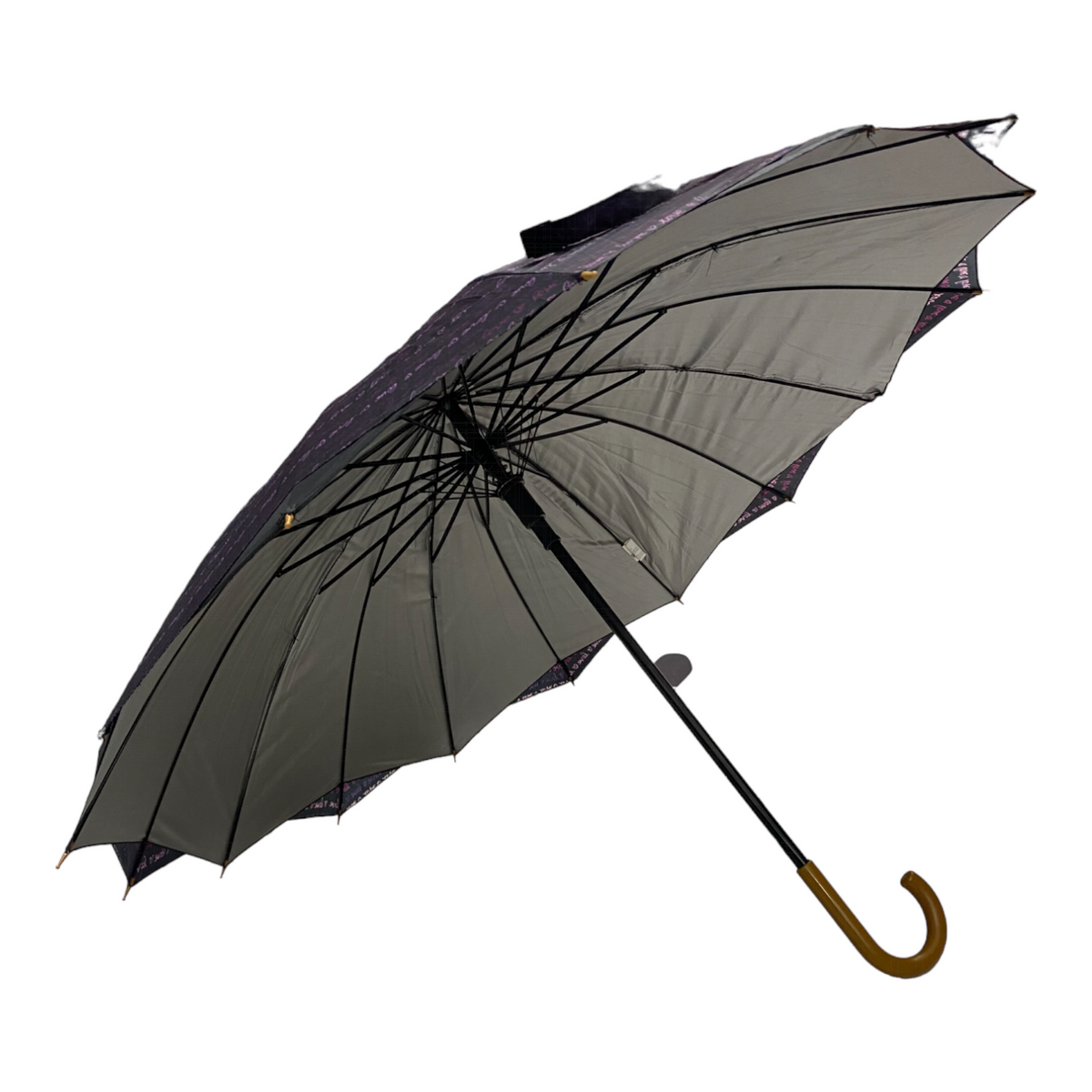 Paraguas Automático Grande Con Diseño De Jardín De Rosas - 100 Cm De Diámetro, Doble Capa, Resistente Al Viento