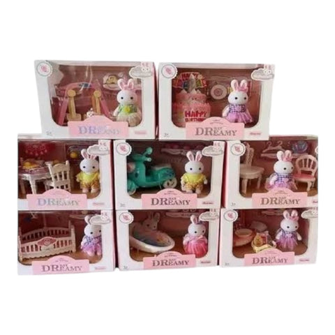 CONEJOS INDIVIDUALES  CON ACCESORIOS