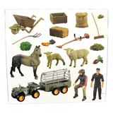 Set de Granja con Animales y Accesorios  Q9899-ZJ76 Q9899-ZJ77