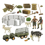 Set de Granja con Animales y Accesorios  Q9899-ZJ76 Q9899-ZJ77